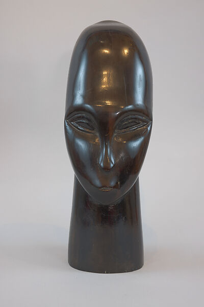 African head, Alexander Calder (American, Philadelphia, Pennsylvania 1898–1976 New York), Wood 