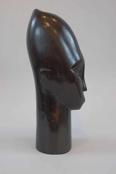 African head, Alexander Calder (American, Philadelphia, Pennsylvania 1898–1976 New York), Wood