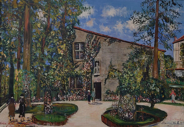Domrémy, the Birthplace of Joan of Arc, Maurice Utrillo (French, Paris 1883–1955 Dax), Oil on canvas 