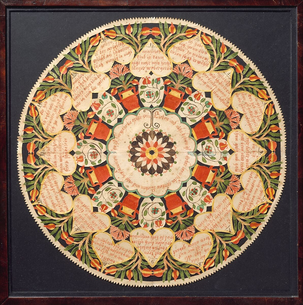 Love Token, Watercolor on paper, American