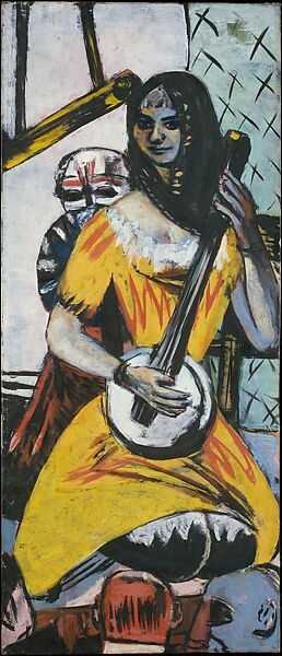 Vaudeville Act (Quappi), Max Beckmann (German, Leipzig 1884–1950 New York), Oil on canvas 