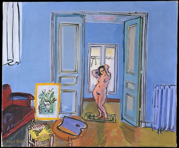 Model in the Artist's Studio, Raoul Dufy (French, Le Havre 1877–1953 Forcalquier), Oil on canvas 
