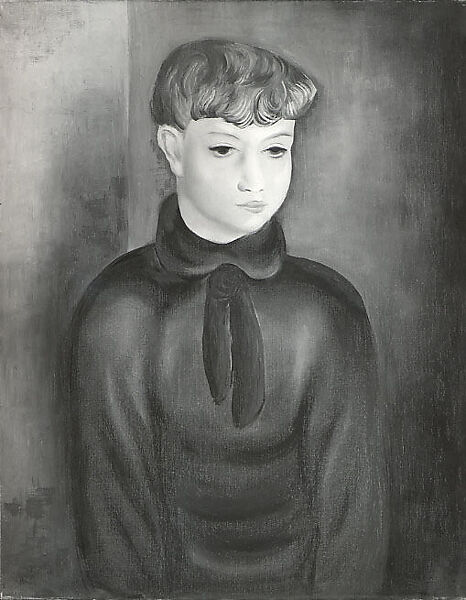 Boy in Blue, Moïse Kisling (French (born Poland), Kraców 1891–1953 Sanary-sur-Mer), Oil on canvas 