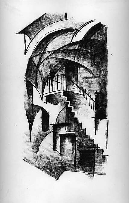 Untitled, Morton Schamberg (American, Philadelphia, Pennsylvania 1881–1918 Philadelphia, Pennsylvania), Graphite on paper 