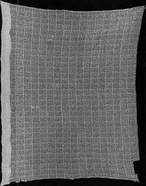 Textile length, Saul Goldman (American), Cotton, metal nail heads 