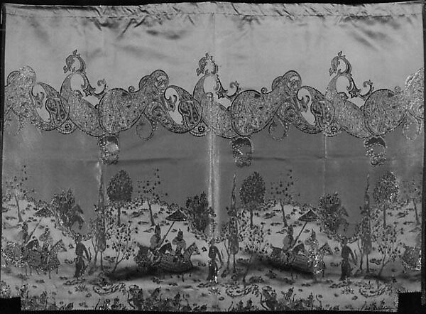 Textile length, Onondaga Silk Company, Inc. (American, New York, 1933–81), Metal, rayon, acetate 