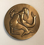 Flying Saucer, (Matchett) Herring Coe (American, Loeb, Texas 1907–1999 Beaumont, Texas), Bronze