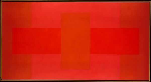 Red Painting, Ad Reinhardt (American, Buffalo, New York 1913–1967 New York), Oil on canvas 