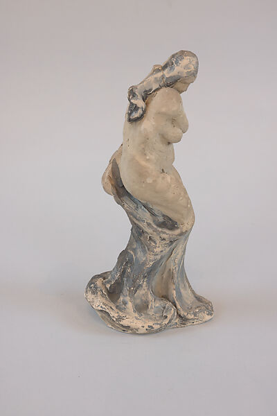 Standing Woman, Gaston Lachaise (American (born France) Paris 1882–1935 New York), Plaster, ink