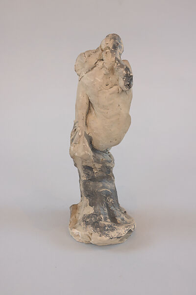 Standing Woman, Gaston Lachaise (American (born France) Paris 1882–1935 New York), Plaster, ink