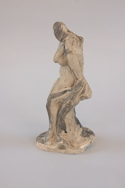 Standing Woman, Gaston Lachaise (American (born France) Paris 1882–1935 New York), Plaster, ink