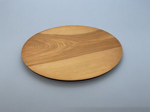 Platter, James Prestini (American, Waterford, Connecticut 1908–1993 Berkeley, California), Birch 