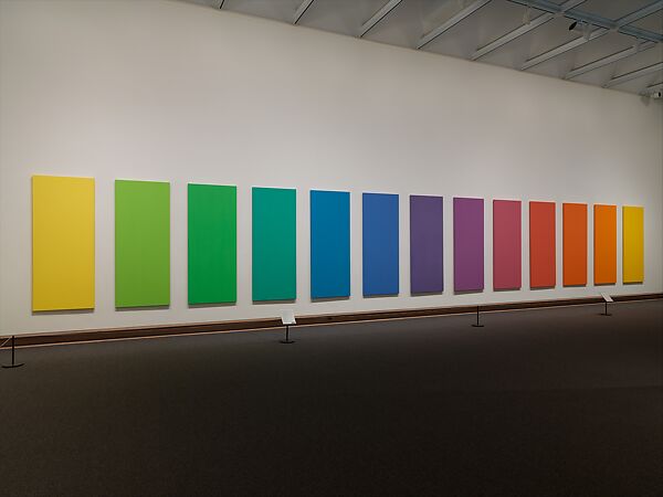 Spectrum V, Ellsworth Kelly (American, Newburgh, New York 1923–2015 Spencertown, New York), Oil on canvas 