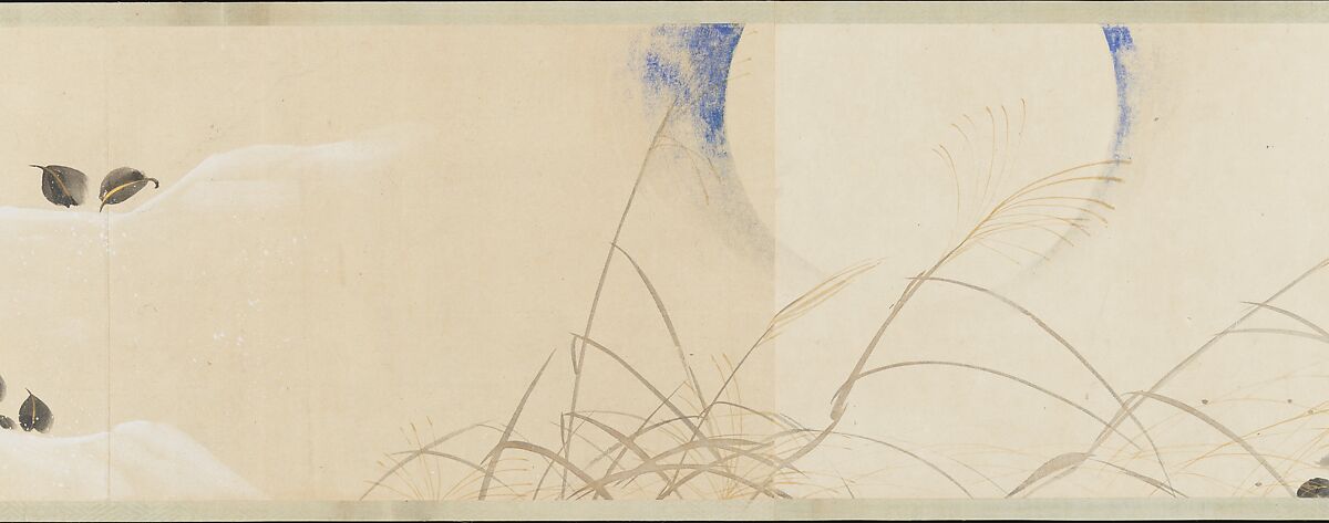 Flowers of the Four Seasons, After Sakai Hōitsu (Japanese, 1761–1828), Handscroll; ink and color on paper, Japan