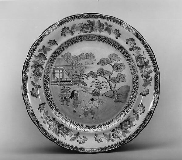 Plate, Buffalo China (Buffalo, New York) (American), Porcelain 