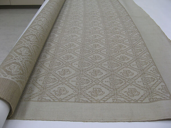 Altar cloth, Elsa Gullberg (Swedish), Linen, gold wrapped linen 