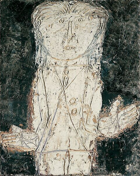 Jean Paulhan, Jean Dubuffet (French, Le Havre 1901–1985 Paris), Acrylic and oil on Masonite 