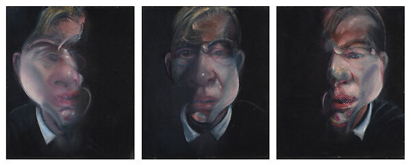 Francis Bacon | Three Studies for Self-Portrait | The Metropolitan 