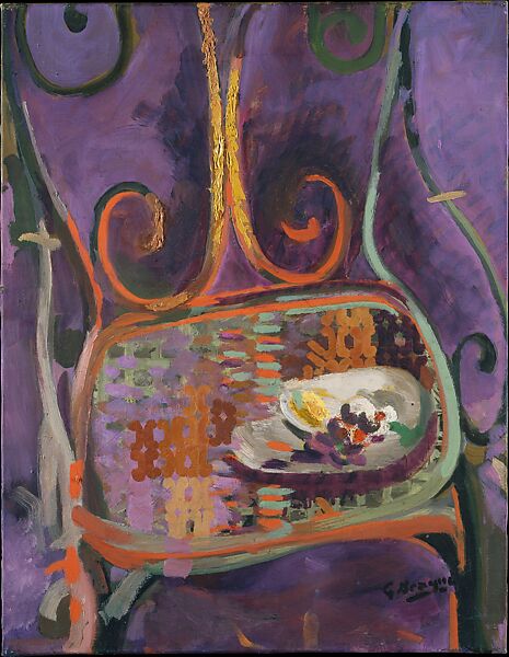 A Garden Chair, Georges Braque (French, Argenteuil 1882–1963 Paris), Oil on canvas 