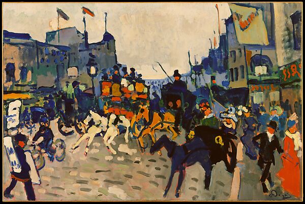 Regent Street, London, André Derain (French, Chatou 1880–1954 Garches), Oil on canvas 