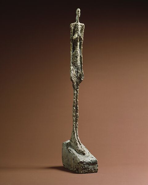 Woman of Venice II, Alberto Giacometti (Swiss, Borgonovo 1901–1966 Chur), Painted bronze