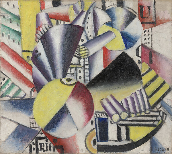 The Bargeman, Fernand Léger (French, Argentan 1881–1955 Gif-sur-Yvette), Oil on canvas 