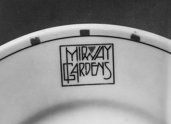Plate, Designed by Frank Lloyd Wright (American, Richland Center, Wisconsin 1867–1959 Phoenix, Arizona), Earthenware, American
