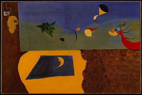 Animated Landscape, Joan Miró (Spanish, Barcelona 1893–1983 Palma de Mallorca), Oil on canvas 