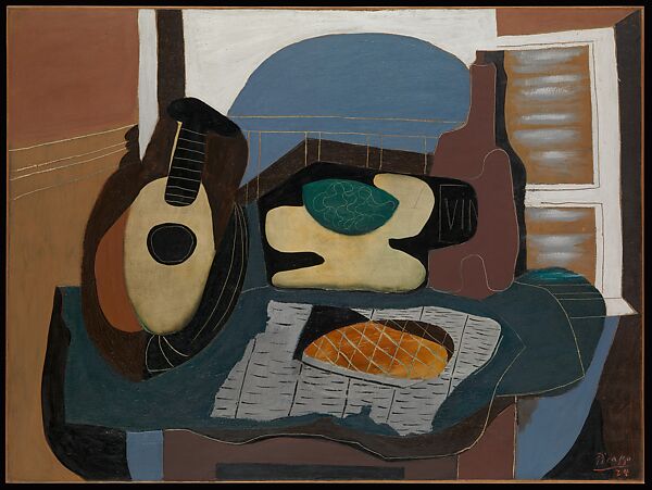 Pablo Picasso Still Life With Mandolin And Galette The Metropolitan Museum Of Art