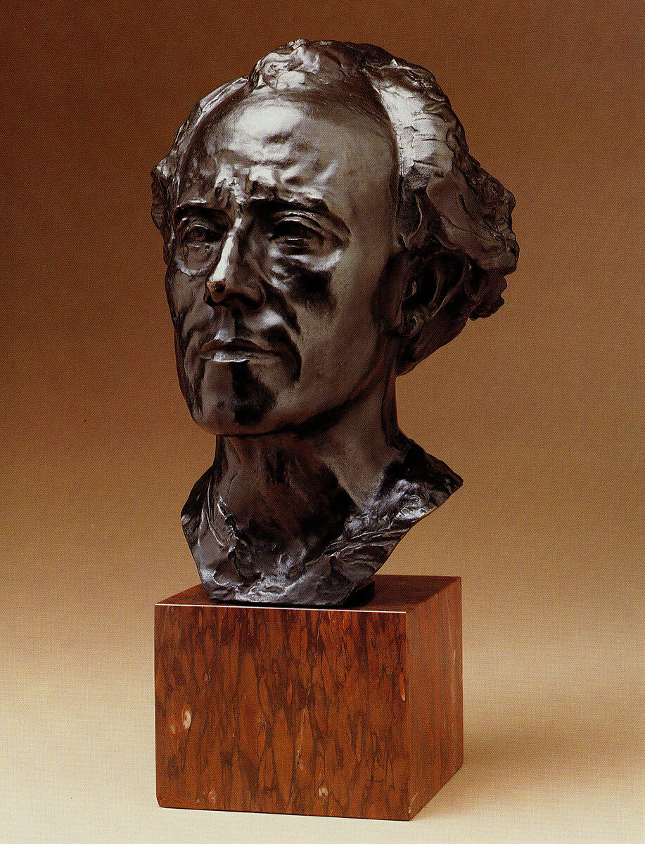Gustav Mahler, Auguste Rodin (French, Paris 1840–1917 Meudon), Bronze 