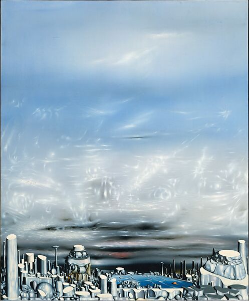 From Green to White, Yves Tanguy (American (born France), Paris 1900–1955 Woodbury, Connecticut), Oil on canvas 