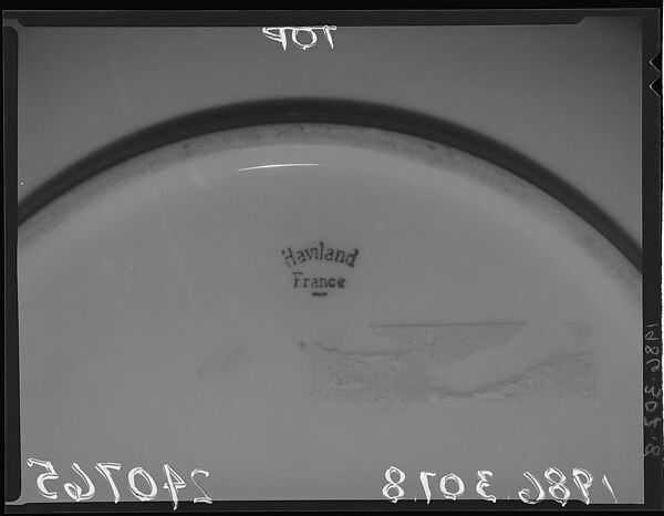 Plate, L. T. Lloyde, Porcelain, overglaze enamel decoration, American