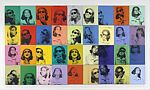 Ethel Scull 36 Times, Andy Warhol  American, Acrylic and silkscreen on canvas