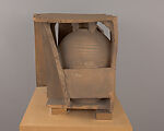 "Minoan", Anthony Caro (British, New Malden, Surrey 1924–2013 London), a: Stoneware
b: Maple veneered plywood