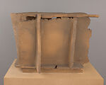 "Minoan", Anthony Caro (British, New Malden, Surrey 1924–2013 London), a: Stoneware
b: Maple veneered plywood
