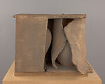 "Minoan", Anthony Caro (British, New Malden, Surrey 1924–2013 London), a: Stoneware
b: Maple veneered plywood