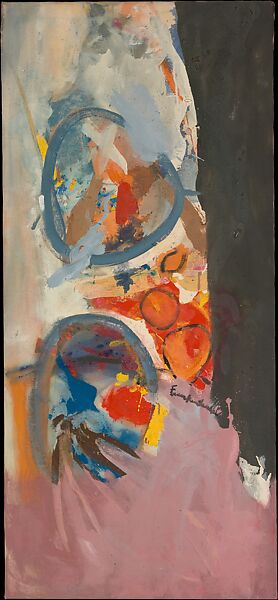 Take Off, Helen Frankenthaler (American, New York 1928–2011 Darien, Connecticut), Oil and enamel on canvas 