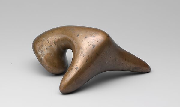 Man Seen by a Flower, Jean Arp  French, born Germany, Bronze