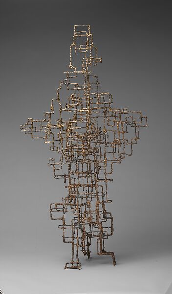 Monoceros, Ibram Lassaw (American (born Egypt), Alexandria 1913–2003 East Hampton, New York), Bronze and manganese bronze fused over galvanized wire 