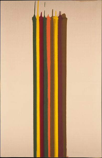 Pungent Distances, Morris Louis (American, Baltimore, Maryland 1912–1962 Washington, D.C.), Magna on canvas 