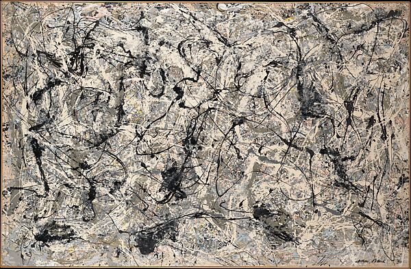 Number 28, 1950, Jackson Pollock (American, Cody, Wyoming 1912–1956 East Hampton, New York), Enamel on canvas 