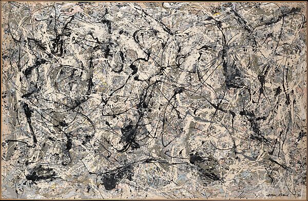 Number 28 1950/ジャクソン ポロック/ポスター Jackson Pollock - Number 28, 1950 - The Metropolitan Museum of Art