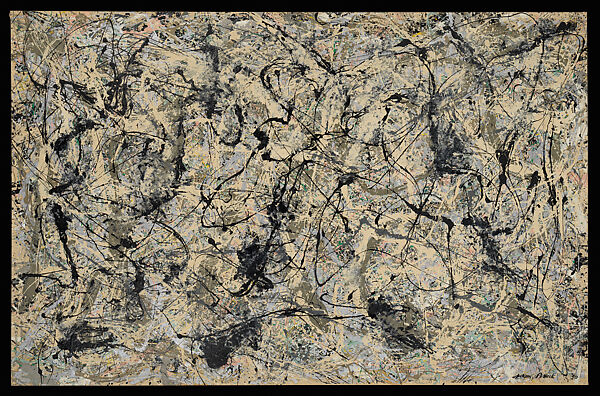 Number 28, 1950, Jackson Pollock  American, Enamel on canvas