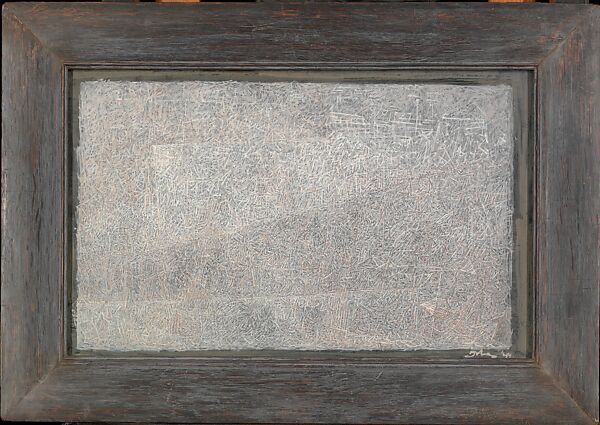 The Way, Mark Tobey (American, Centerville, Wisconsin 1890–1976 Basel), Tempera on cardboard 