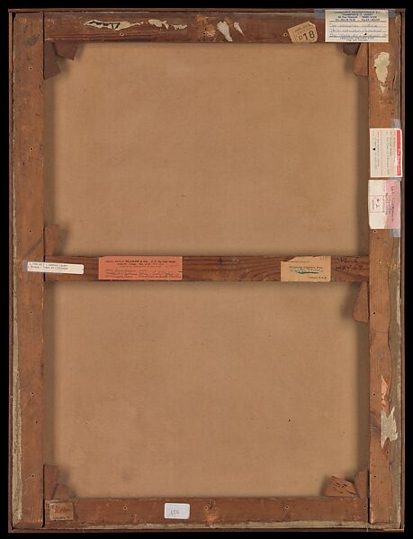 Trees at L'Estaque, Georges Braque (French, Argenteuil 1882–1963 Paris), Oil on canvas