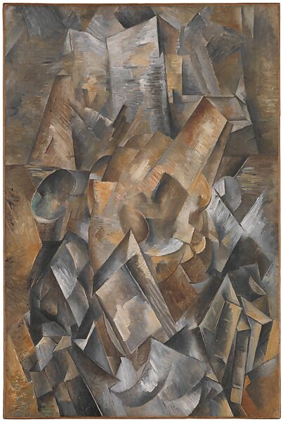 Still Life with Metronome (Still Life with Mandola and Metronome), Georges Braque (French, Argenteuil 1882–1963 Paris), Oil on canvas 