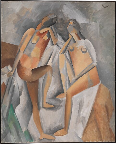 Two Nudes, Pablo Picasso  Spanish, Oil on canvas