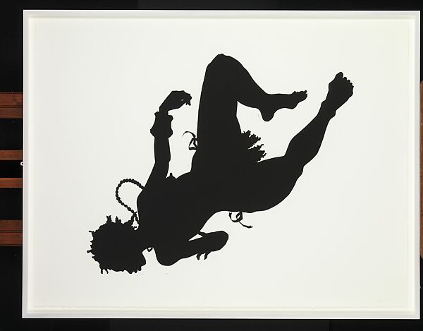 African/American, Kara Walker (American, born Stockton, California, 1969), Linocut 