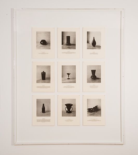 9 Props, Lorna Simpson  American, Waterless lithograph on wool felt panel