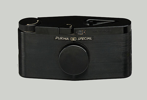 "Purma Special", Attributed to Raymond Loewy (American (born France) Paris 1893–1986 Monte Carlo), Plastic, acrylic lens, metal focal plane shutter 